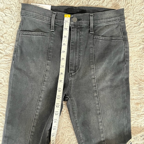 Joe’s Jeans The Bella 11” high rise Skinny ankle split front Gray‎ Size 27 - Picture 9 of 16